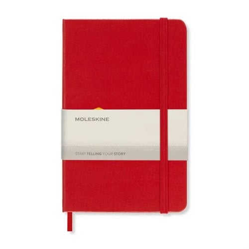 Moleskine® Hard Cover Ruled Pocket Notebook
