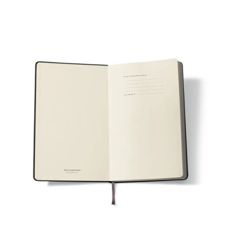 Moleskine® Hard Cover Plain Large Notebook