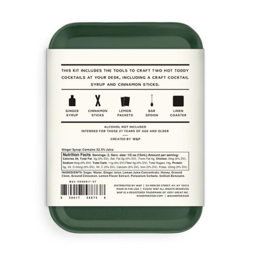 W&P Hot Toddy Craft Cocktail Kit