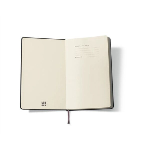Moleskine® Hard Cover Plain Pocket Notebook