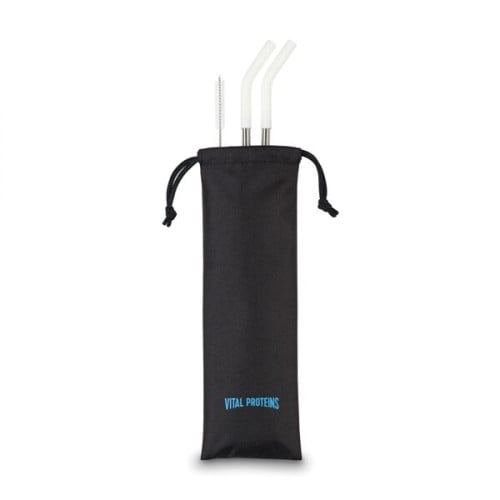 Aviana™ Poppy 2-Pack Stainless Straw Set