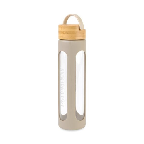 Bali Bamboo Glass Bottle - 25 Oz.