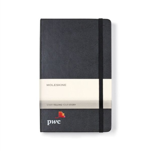 Moleskine® Hard Cover Ruled Large Expanded Notebook