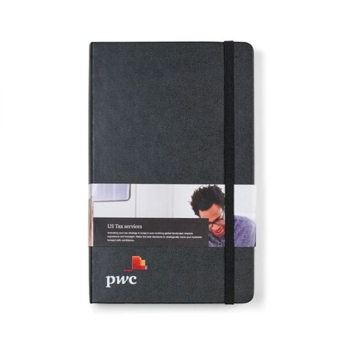 Moleskine® Hard Cover Ruled Large Expanded Notebook