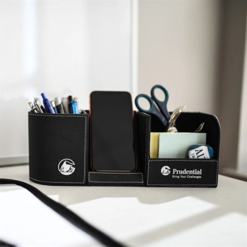 Truman Wireless Charging Desk Organizer