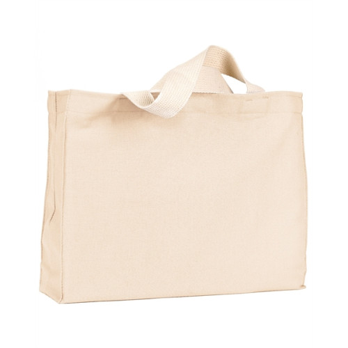 12 oz., Cotton Canvas Medium Gusset Tote