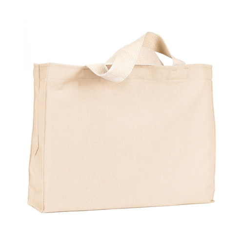 12 oz., Cotton Canvas Medium Gusset Tote