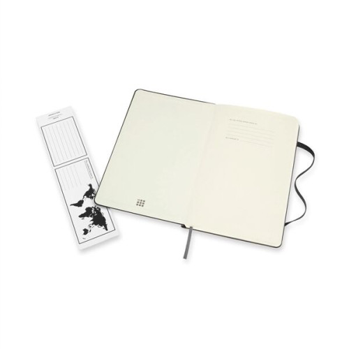 Moleskine® Hard Cover Large Double Layout Notebook