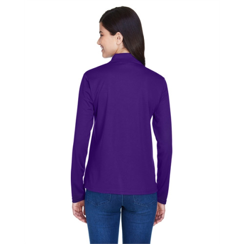 Ladies' Pinnacle Performance Long-Sleeve Pique Polo