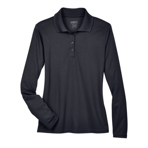 Ladies' Pinnacle Performance Long-Sleeve Pique Polo