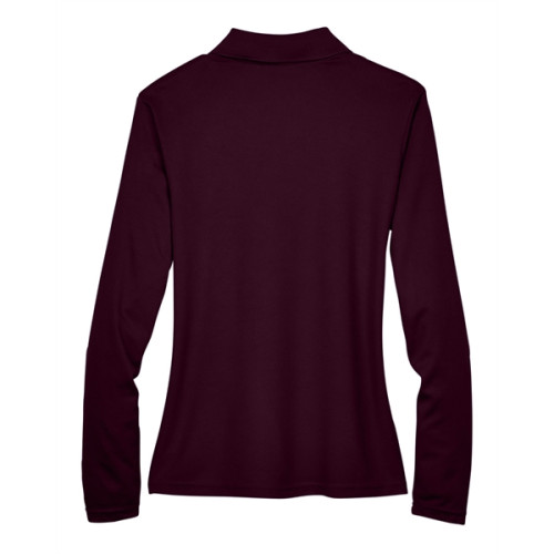 Ladies' Pinnacle Performance Long-Sleeve Pique Polo