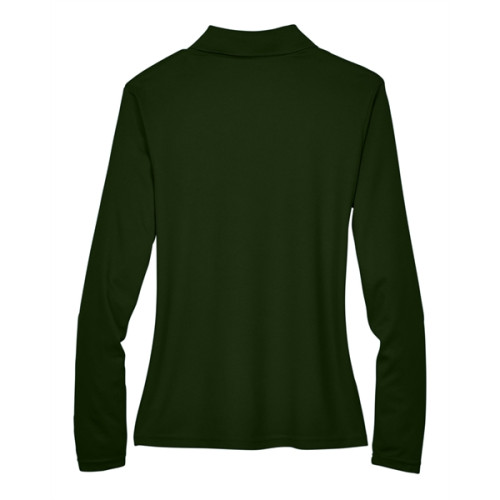 Ladies' Pinnacle Performance Long-Sleeve Pique Polo