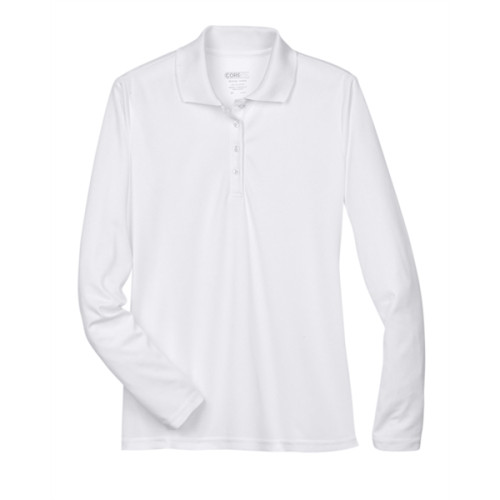 Ladies' Pinnacle Performance Long-Sleeve Pique Polo