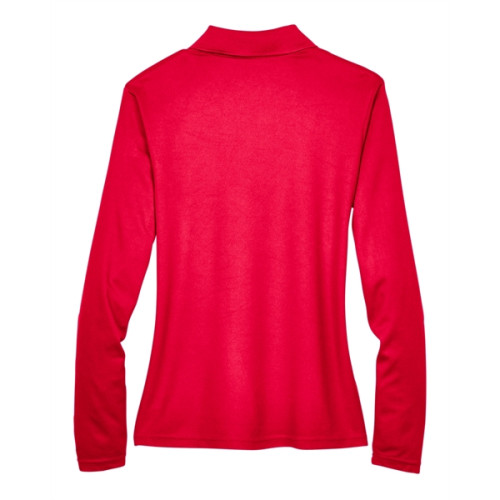 Ladies' Pinnacle Performance Long-Sleeve Pique Polo
