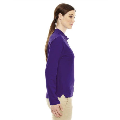 Ladies' Pinnacle Performance Long-Sleeve Pique Polo