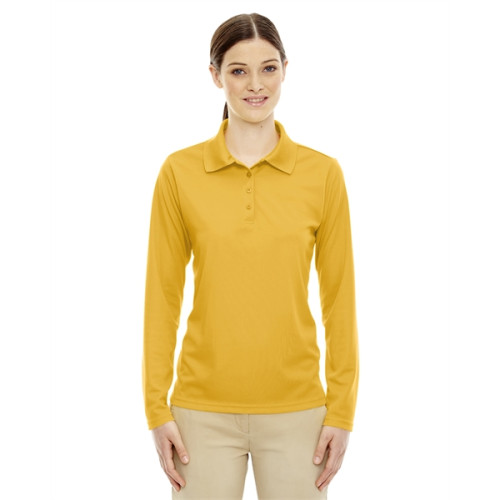 Ladies' Pinnacle Performance Long-Sleeve Pique Polo