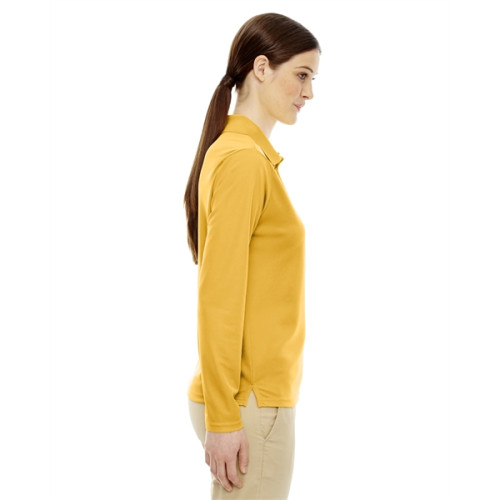 Ladies' Pinnacle Performance Long-Sleeve Pique Polo
