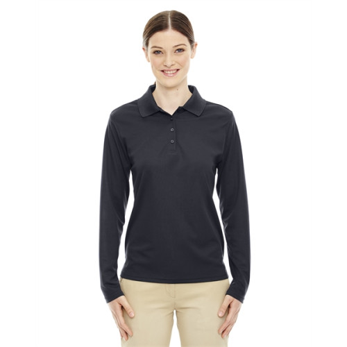 Ladies' Pinnacle Performance Long-Sleeve Pique Polo