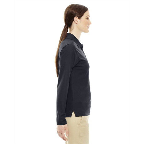 Ladies' Pinnacle Performance Long-Sleeve Pique Polo