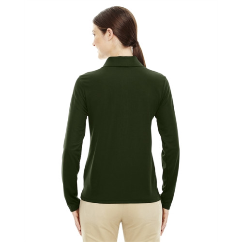 Ladies' Pinnacle Performance Long-Sleeve Pique Polo