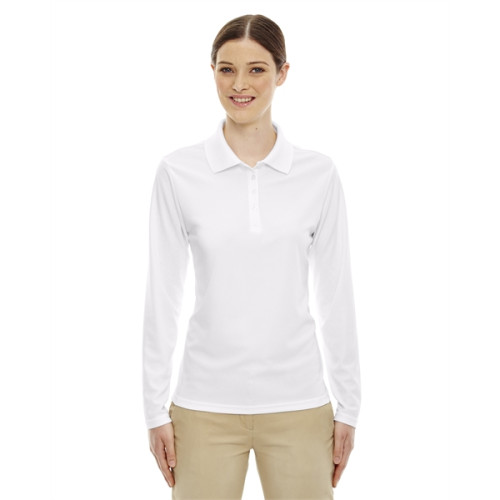 Ladies' Pinnacle Performance Long-Sleeve Pique Polo