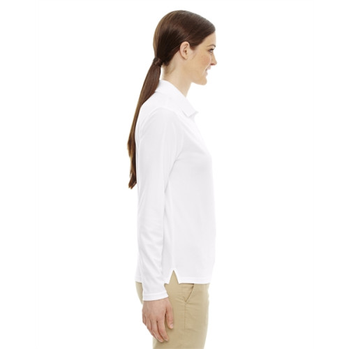 Ladies' Pinnacle Performance Long-Sleeve Pique Polo