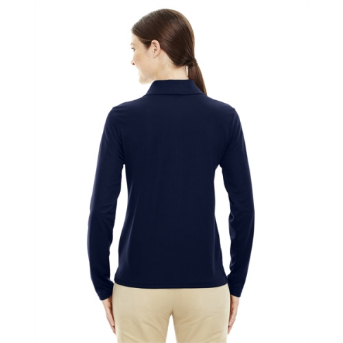 Ladies' Pinnacle Performance Long-Sleeve Pique Polo