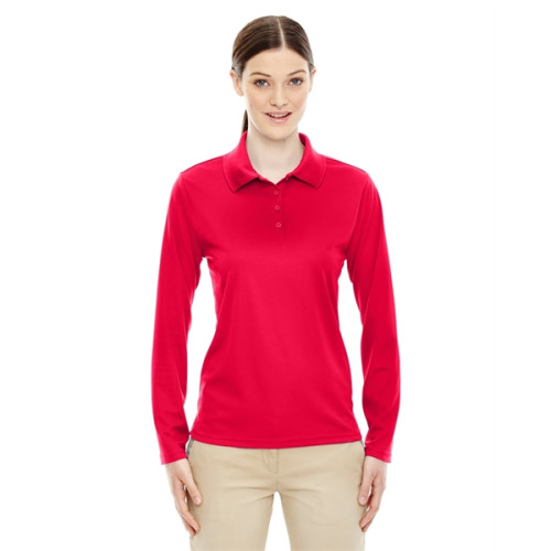 Ladies' Pinnacle Performance Long-Sleeve Pique Polo