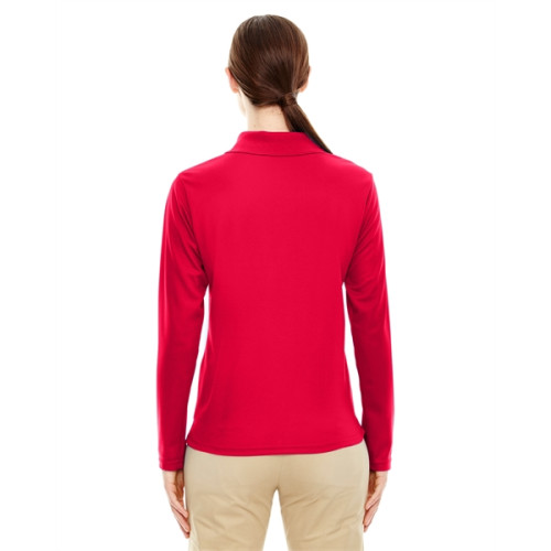 Ladies' Pinnacle Performance Long-Sleeve Pique Polo
