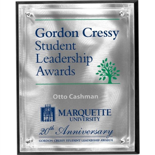 Alumo Tech Series Plaque - 8" x 10" x 1"