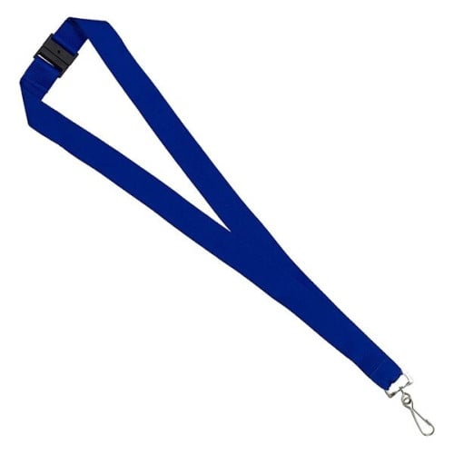 1" Blank Lanyard with Breakaway Safety Release Attachment -