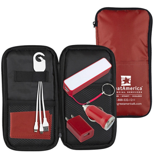 TRAVELPACK PLUS Cell Phone Charger Travel Kit
