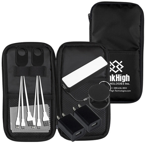 Deluxe Cell Phone Charger Travel Kit