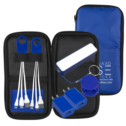 Deluxe Cell Phone Charger Travel Kit