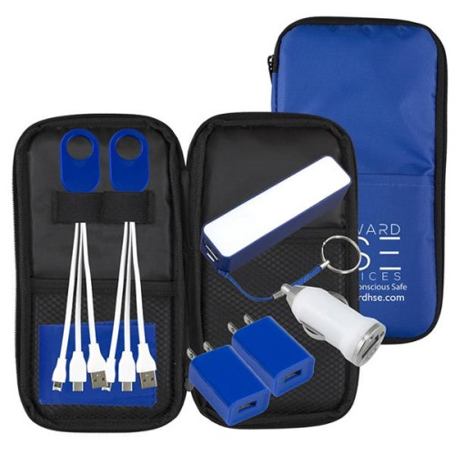 Deluxe Cell Phone Charger Travel Kit