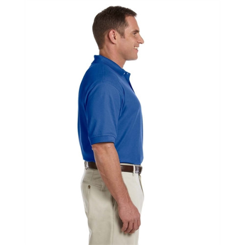 Men's Pima Pique Short-Sleeve Polo
