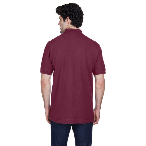 Men's Pima Pique Short-Sleeve Polo