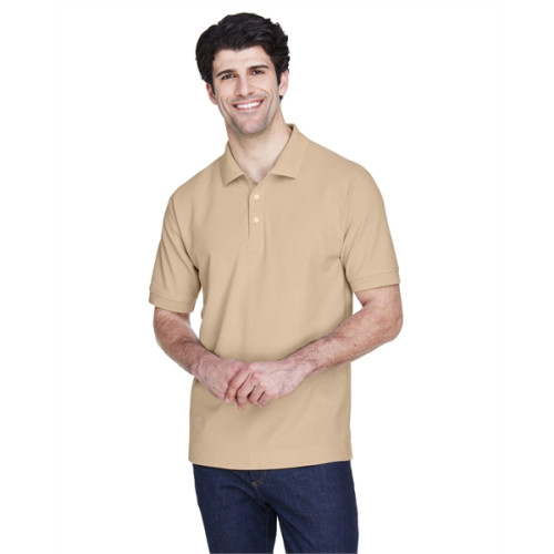 Men's Pima Pique Short-Sleeve Polo