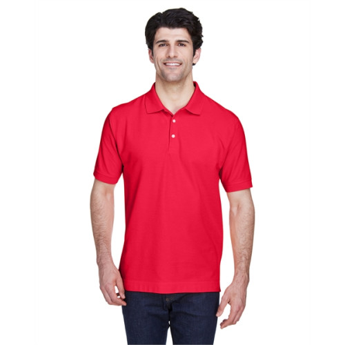 Men's Pima Pique Short-Sleeve Polo
