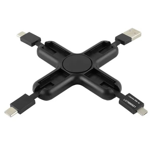 5-in-1 Cell Phone Charging Cable Spinner