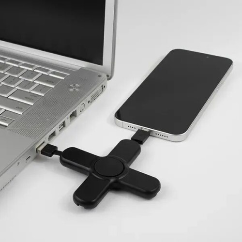 5-in-1 Cell Phone Charging Cable Spinner