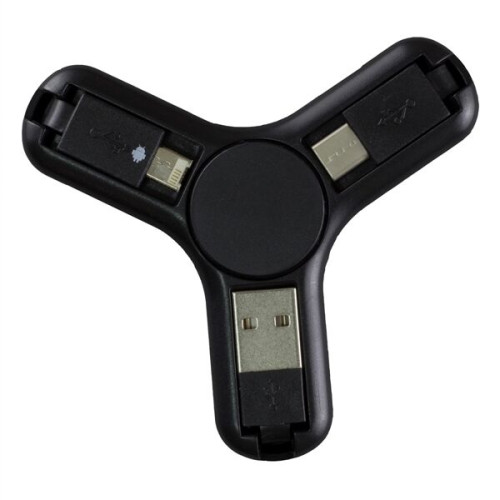 5-in-1 Cell Phone Charging Cable Spinner