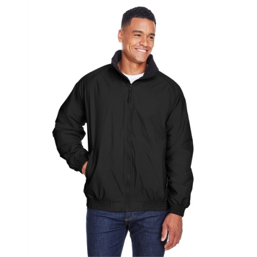 Adult Fleece-Lined Nylon Jacket