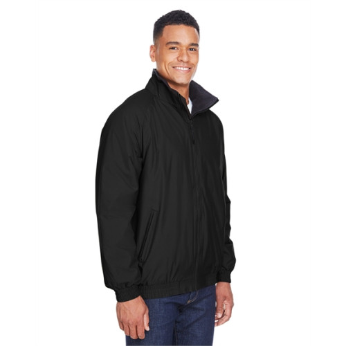 Adult Fleece-Lined Nylon Jacket