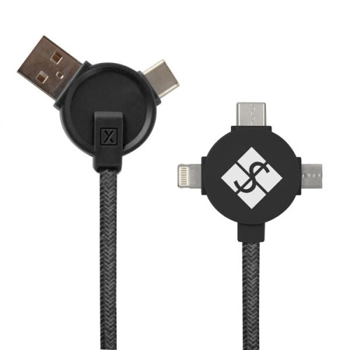 5 Ft. 3-In-1 Lithium CC - Charging Cable