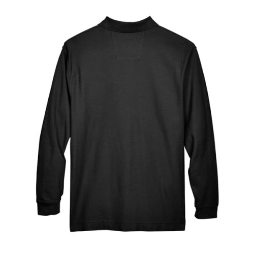 Men's Pima Pique Long-Sleeve Polo