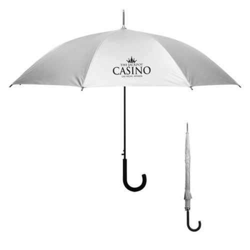 46" Arc Matte Metallic Umbrella