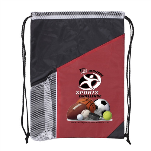 Kamet Drawstring Cinch Pack Backpack with Large Front Pocket