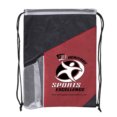 Kamet Drawstring Cinch Pack Backpack with Large Front Pocket