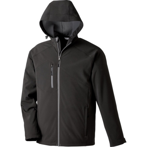 Men's Prospect Two-Layer Fleece Bonded Soft Shell Hooded ...